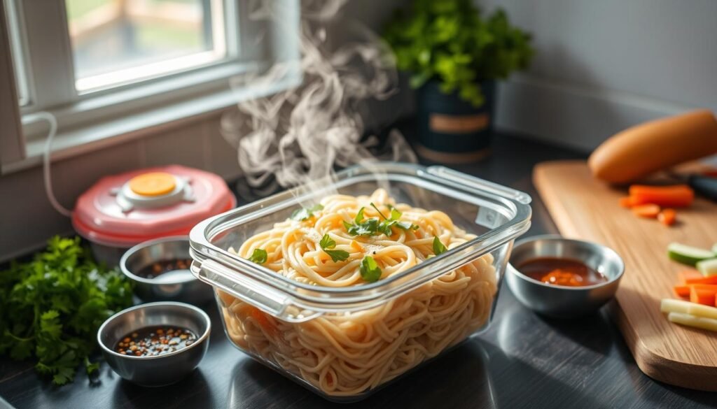 spicy noodle recipe storage