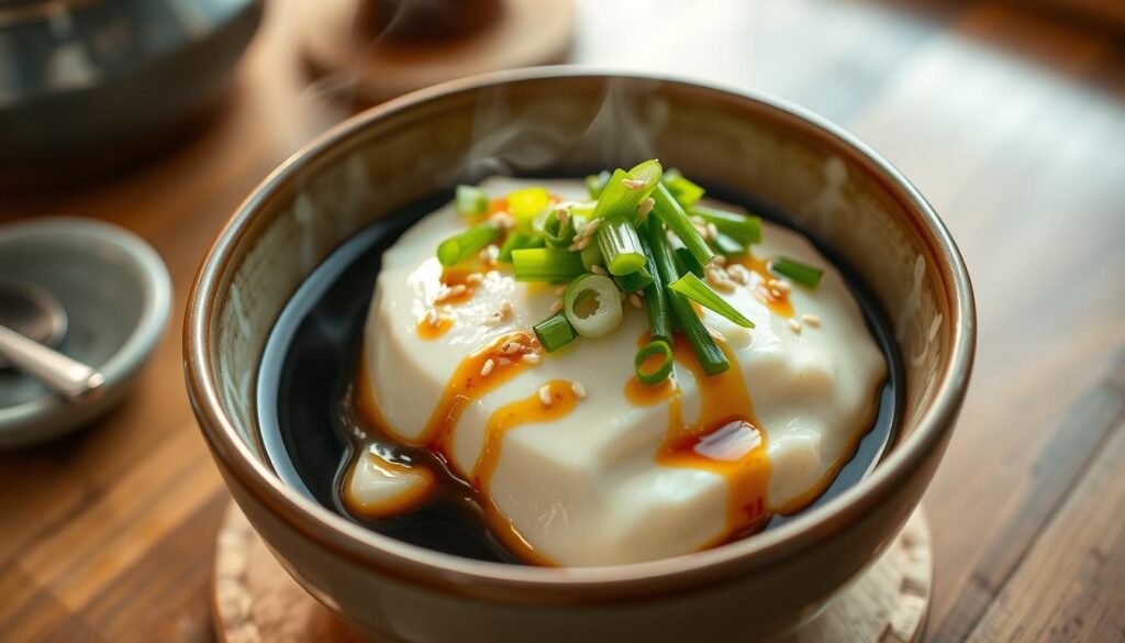 steam egg tofu