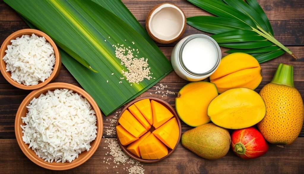 sticky rice cake ingredients