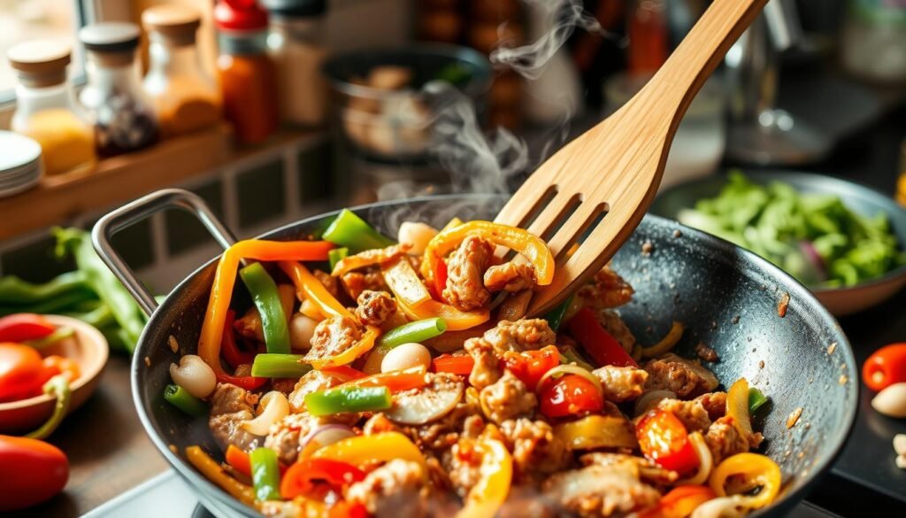 stir-fry technique