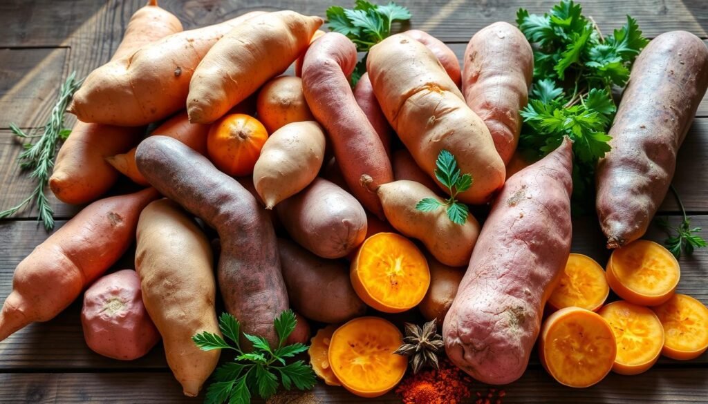 sweet potatoes