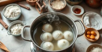 tangyuan cooking