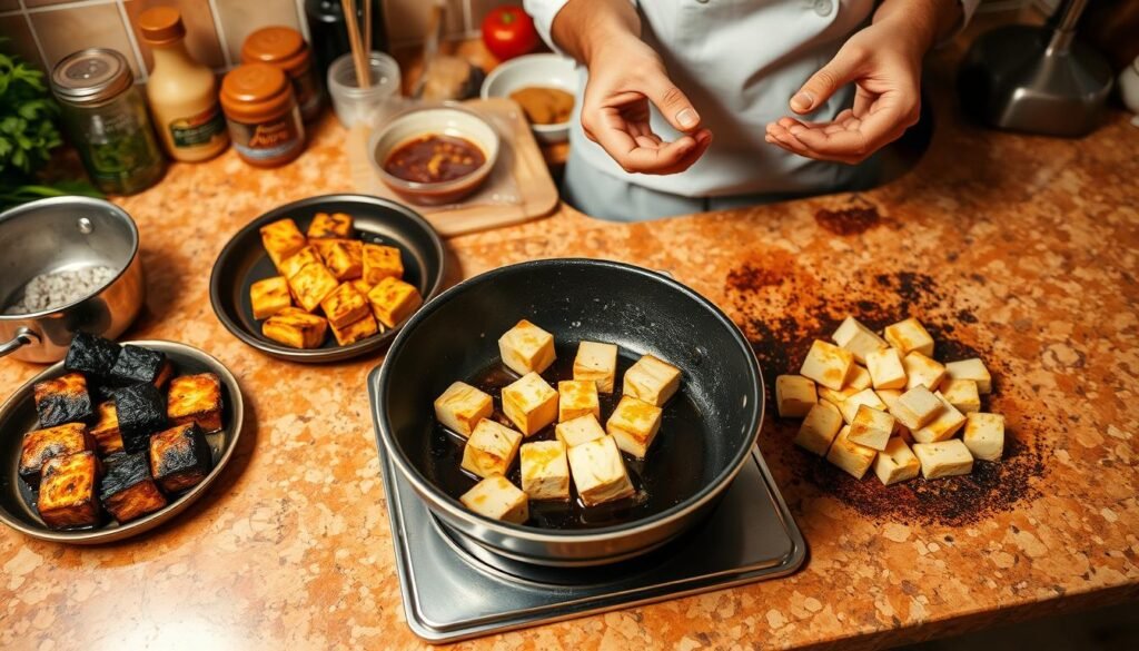 tofu frying mistakes