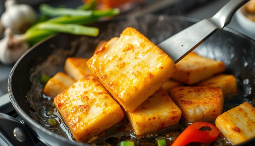 tofu frying techniques