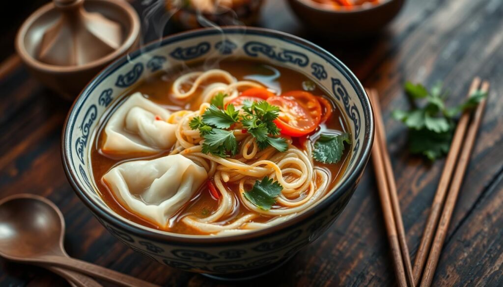 traditional asian noodles