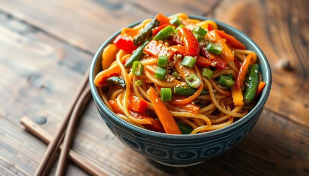 vegetarian chow mein