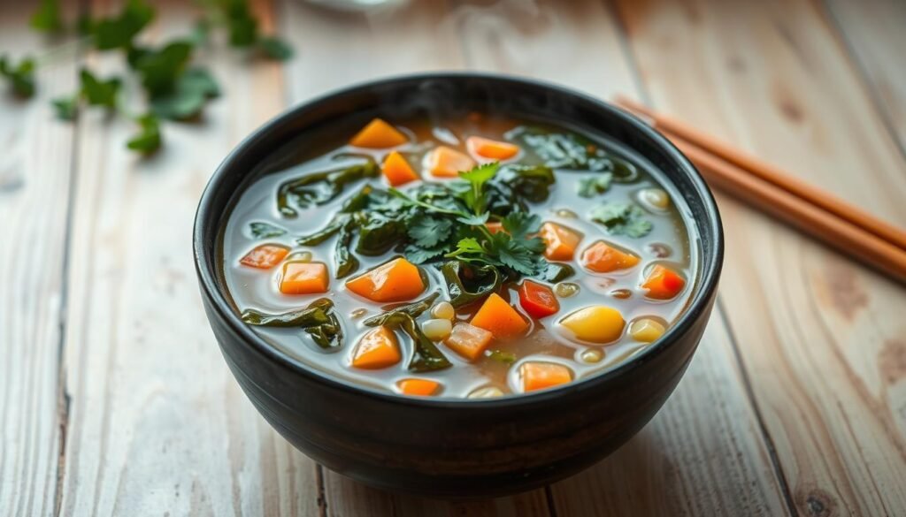 vegetarian seaweed soup