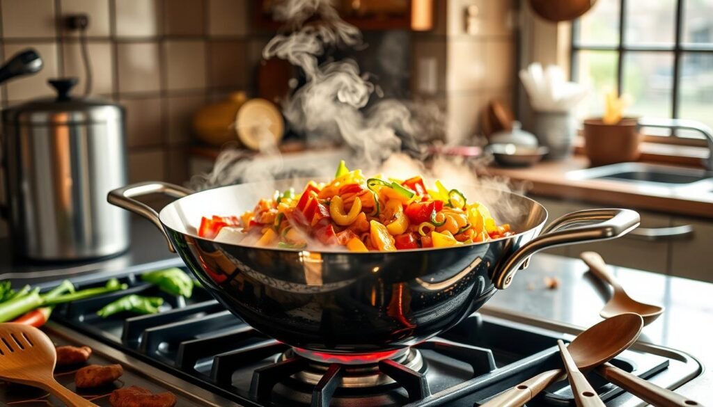 wok cooking