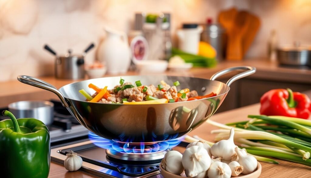 wok cooking