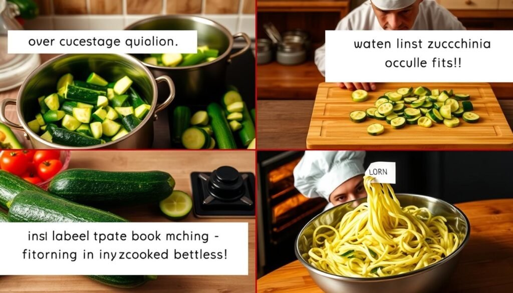 zucchini cooking issues