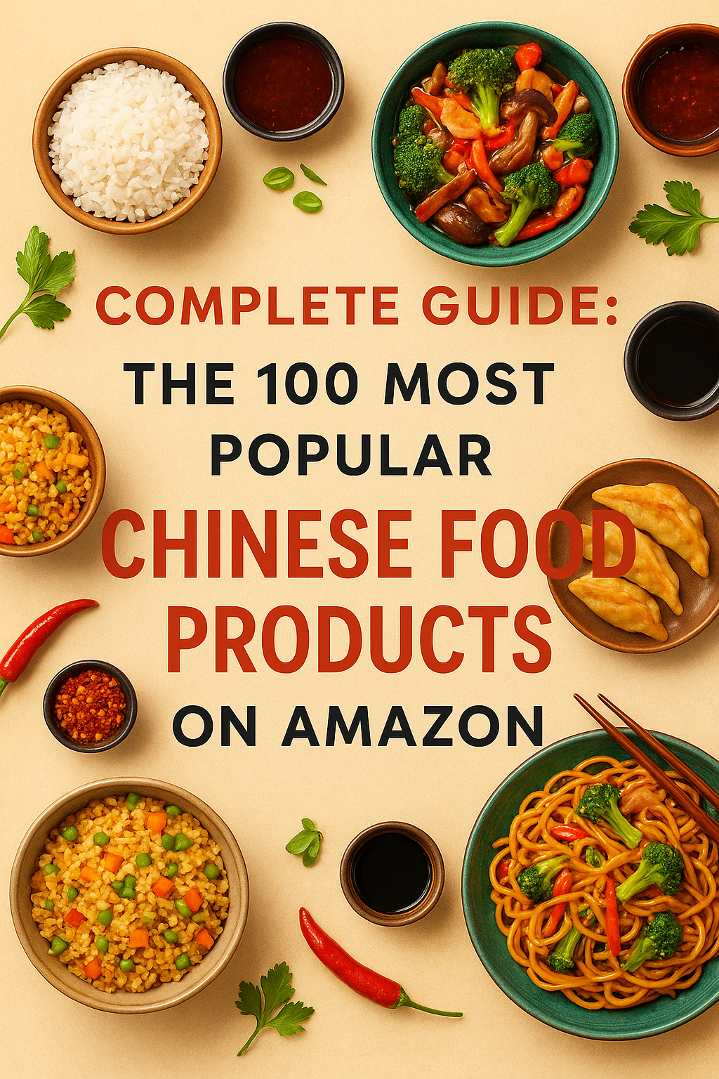 Top 100 Chinese Food Products on Amazon - Must Try